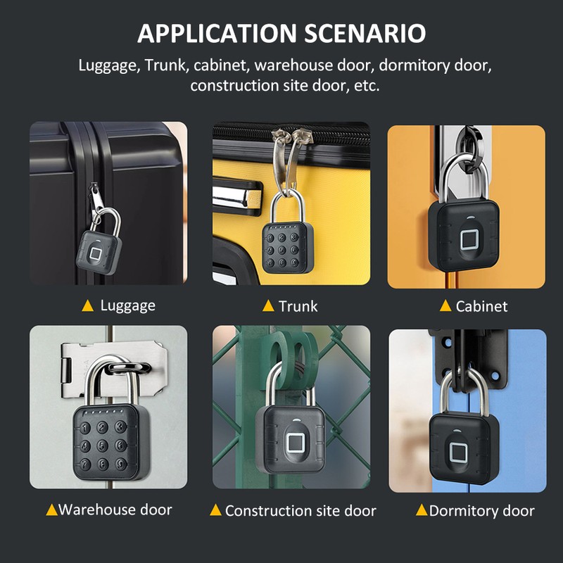 Smart Lock Smart Padlock Rugged and High quality Padlock for
