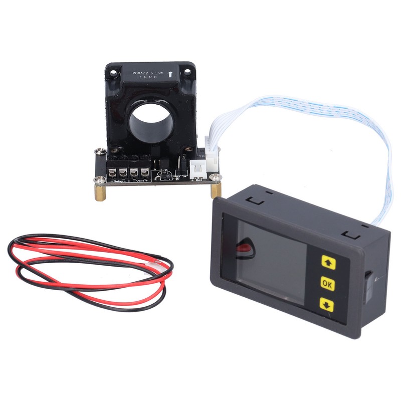 Ammeter Voltmeter Hall Coulombmeter LCD Battery Capacity Power Time Multimeter