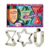 Hanukkah Cookie Cutters - Stainless Steel Chanukah Cookie Cutters -
