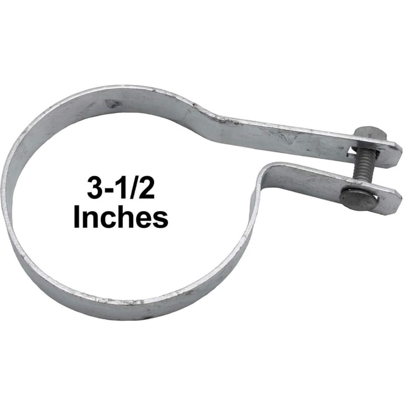 3-1/2" Tension Band for Chain Link Fence - Use for