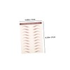 Mikinona Disposible Eyebrow Hair-like Eye Brow Sheet Temporary Eye Brow