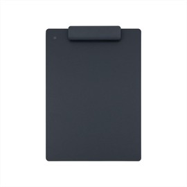 Nakabayashi QB-SFTA4-D Vertical and Horizontal Clipboard, Shifte, A4, Full Black