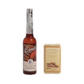 Lanman & Kemp Cinnamon Cologne 7.5 Fl Oz + Cinnamon Soap 3.35 Oz (Colonia Canela + Jabon Canela)