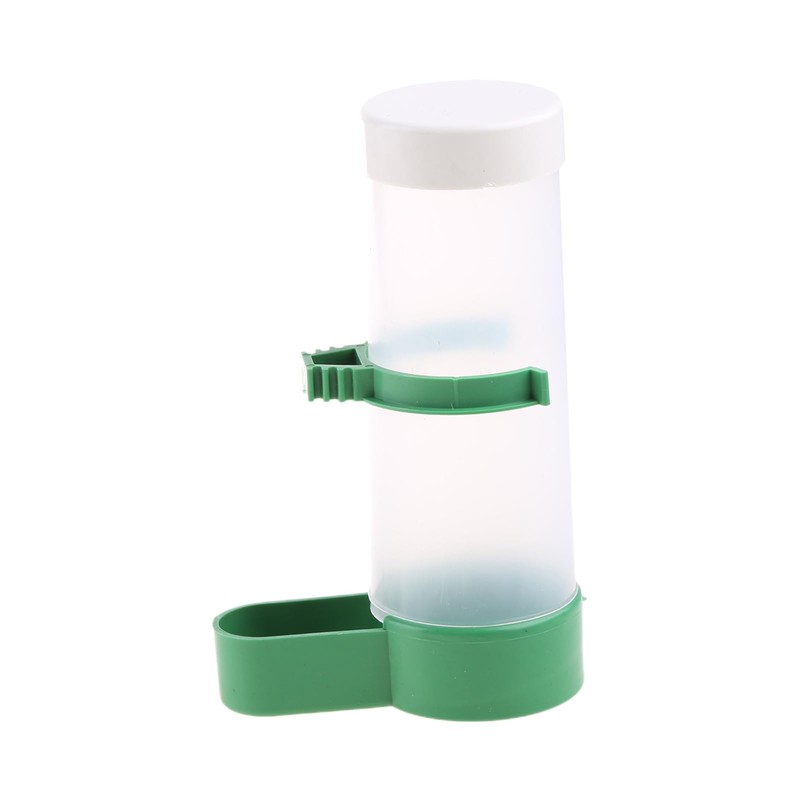 BOGEEL Bird Waterer Parrot Feeders Automatic Water Food Dispenser for