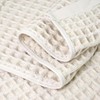 Waffle Bath Towels Set of 2 (Mist White) – Cotton,