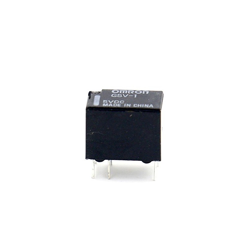 Omron Electronic Components G5V-1 DC5 Relay; E-Mech; Low Signal; SPDT;