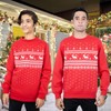 NOROZE Men's Boys Matching Christmas Sweatshirt Novelty Let it Snow