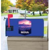 Seoul South Korea Design A Souvenir Magnetic Mailbox Cover