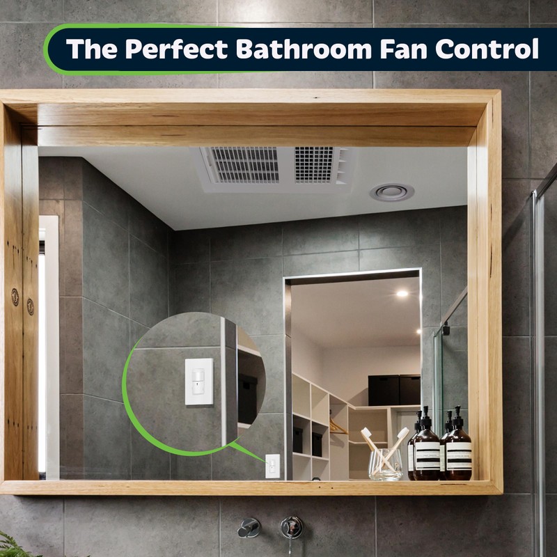 TOPGREENER PIR Motion Sensor Light Switch, Occupancy & Vacancy Motion