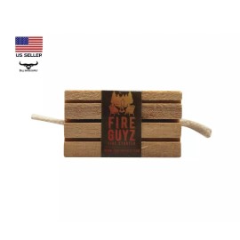 Fire Guyz SINGLE Fire Guyz Fire Starter Campfire Fireplace Cooking All Natural Survival
