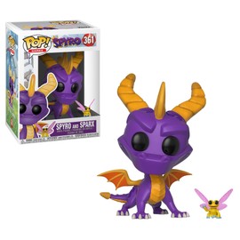 Funko Pop! & Buddy: Spyro The Dragon - Spyro & Sparx, Multicolor