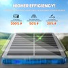 ALFIOT Solar Pathway Lights Outdoor, 4 Pack Bright Solar Lights