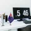 Australia Flag Australian Flags, Small Mini Australian Desk Flag, Used