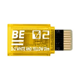 BANDAI BEMEMORY Digimon Adventure 02 D-3 WHITE AND YELLOW Dim & D-3 WHITE AND RED Dim