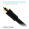 FosPower 24K Gold Plated Toslink Digital Optical Audio Cable (S/PDIF)