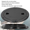 9.84 Inch Round Deck Plate ABS Material Robust Inspection Hatch