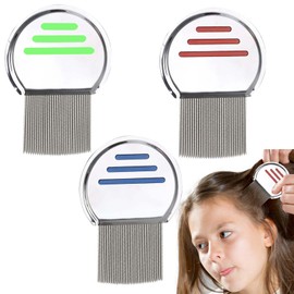 Professional Lice Comb Kit,Lice Comb for Nit and Lice Removal–Long Teeth for Cleaning–Reusable, Hygienic, and Gentle – Suitable for All Hair Types