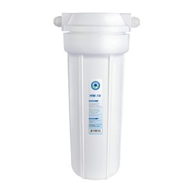 APEC Water Systems HW-10 10" White Standard Filter Housing with 1/4" John Guest Fittings