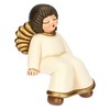 THUN Ceramic Sitting Angel Volami in Heart