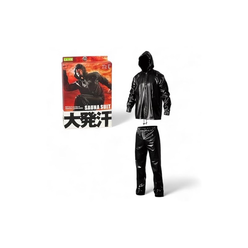 La-VIE (ラヴィ) Sauna Suit High Sweat Upper and Lower Set