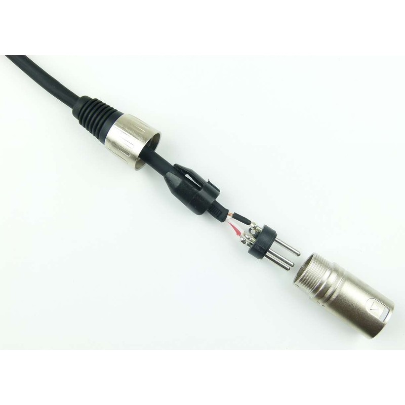 2x Adam Hall Cables 10 m Black K3MMF1000 Microphone Cable