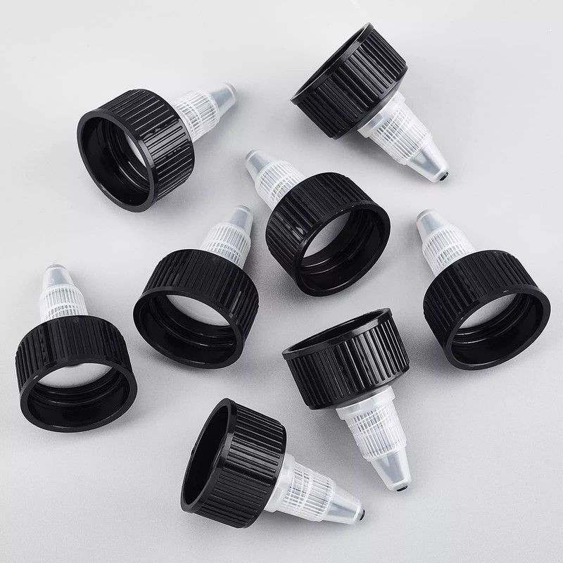 LALOCAPEYO 20Pcs Twist Bottle Caps 20/410 Squeeze Bottle Cap Replacement