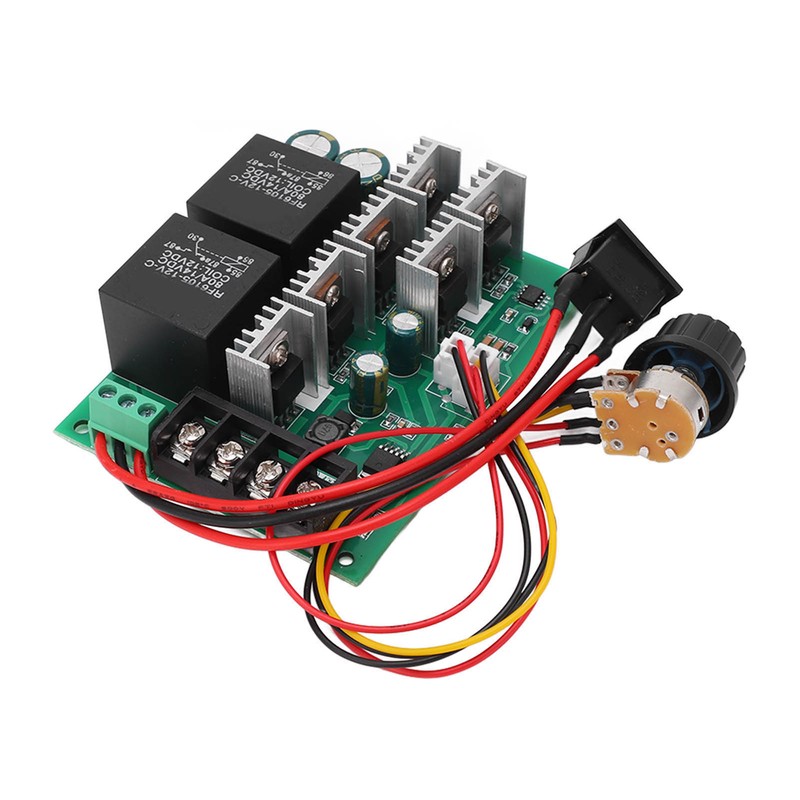 DC Motor Controller Brush Speed Control Adjustable CW CCW Switch