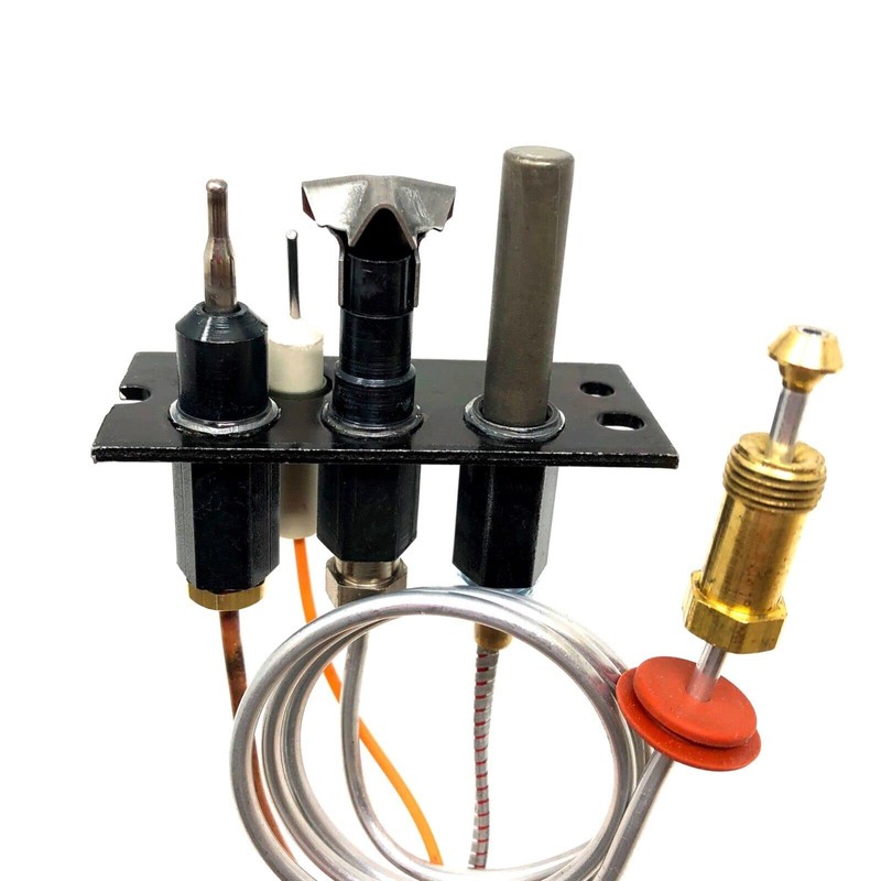 EVIMOTAL Heat N Glo, Heatilator, Direct Vent Fireplace Pilot Assembly