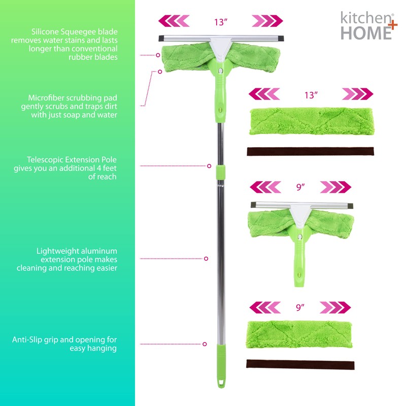 Super Squeegee Window Washer – The Original 3 in 1