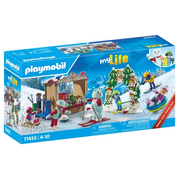 Playmobil 71453 My Life: Ski World Promo Pack, gifting toy and fun imaginative role-play, playsets suitable for children ages 4+