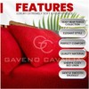 GC GAVENO CAVAILIA 2 Pack Teddy Fleece Pillow Cases -