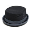 RUBEN SWEAT PORK PIE HAT, Large Sizes Available - blk