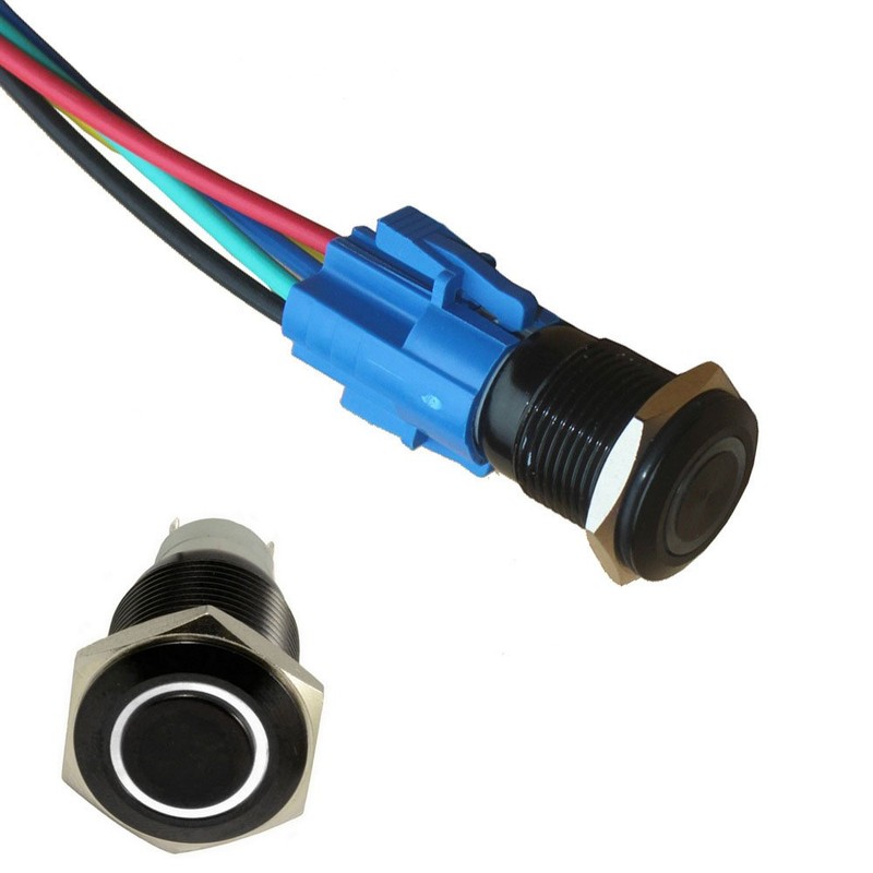 E Support 19mm 12V 3A Car White LED Light Angel