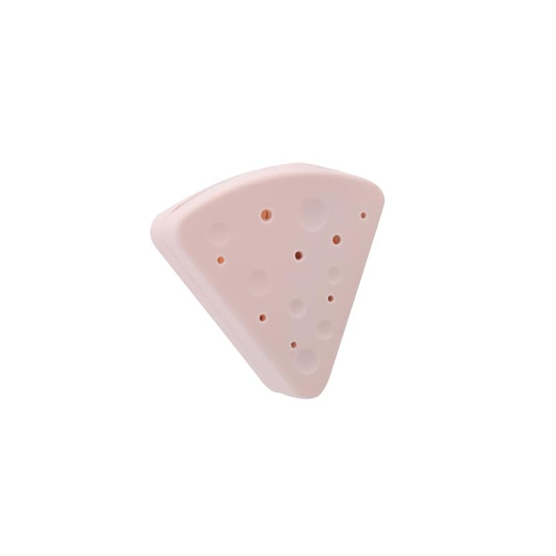 MAGICLULU Estuche Triangular para Esponjas de Maquillaje de Silicona Caja