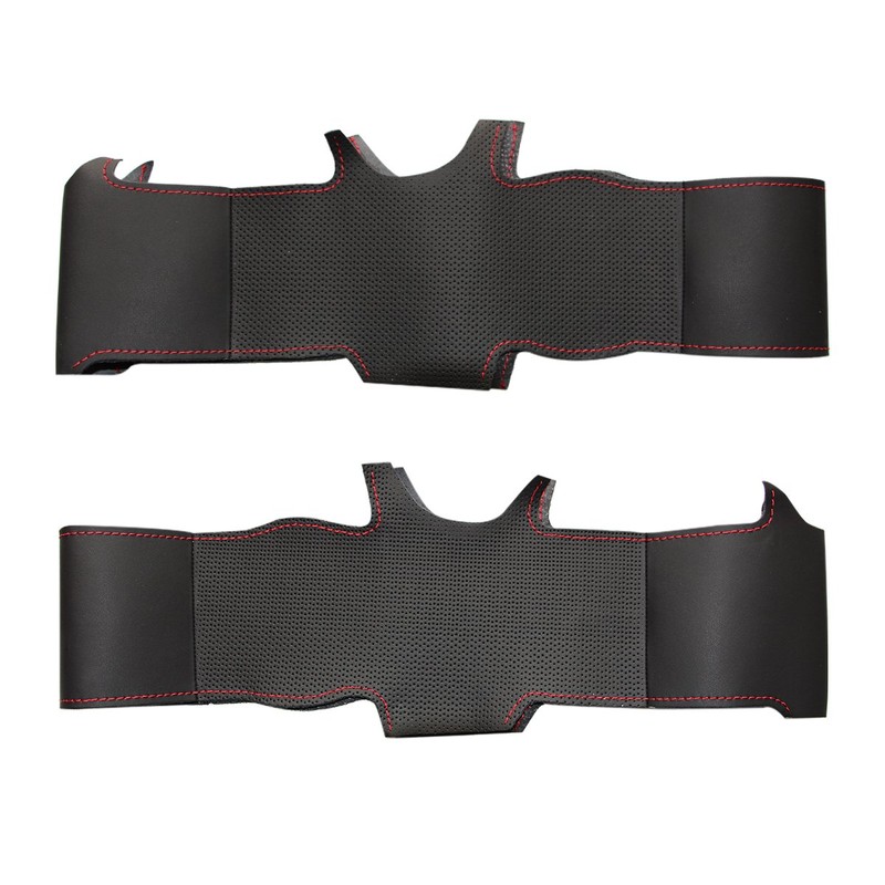 MEWANT Stitch On Custom Fit Steering Wheel Cover for Toyota