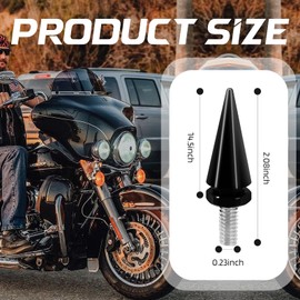 Pacify 3pcs Motorcycle Windshield Bolts, Windscreen Screws, Fairing Bolts Compatible for 1996-2013 Harley Davidson Electra Glide, Street Glide, Ultra Classic, Ultra Limited, Tri Glide