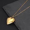 Stainless Steel Heart Shaped Locket Style Statement Party Wedding Promise