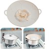 Spill Stopper Lid Cover,Boil Over Safeguard,Silicone Pot Pan Lid Multi-Function