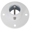 ECOTRIC Deck Anchor Flange Cast Aluminum Above Ground Pool Ladders/Handrails/Slide