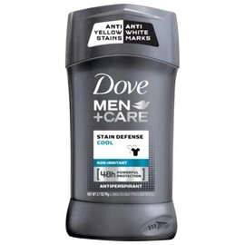 Dove Men+Care Antiperspirant Deodorant Stick Stain Defense Cool 2.7 (Pack of 4)