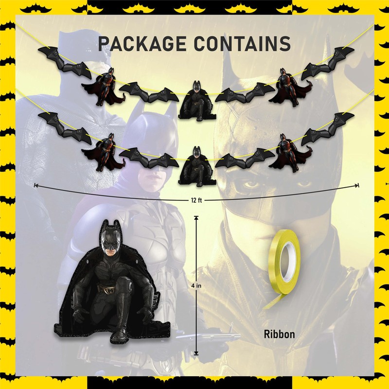 Seyal® Batmn Garland Decoration