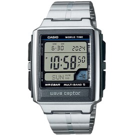 [CASIO] Watch Wave Ceptor 【Domestic Genuine Product】Radio-Controlled Watch WV-59, Silver, 1 piece, watch
