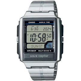 [CASIO] Watch Wave Ceptor 【Domestic Genuine Product】Radio-Controlled Watch WV-59, Silver, 1 piece, watch