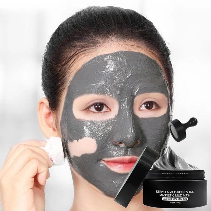 Magnetic Facial Mask Mud Facial Mask Nourishing Deep Cleansing Moisturizing