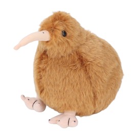 Asixxsix Juguete de Felpa Kiwi Kiwi de 7.9 Pulgadas, Juguete Suave para pájaros de Peluche con Peluche Kiwi plushie muñeca Lindo Kiwi Peluche Juguete Juguete de Felpa para pájaros realistas (Marrón)