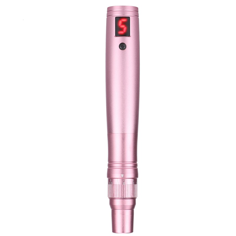 Electric Micro Needle Pen Rechargeable 5 Gears Derma Rolling Pen