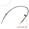 A-Premium Rear Driver Side Parking Brake Cable Assembly Compatible with