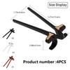 4Pcs Finger Chopsticks, Snack Chopsticks for Gamers Snack Clips Gamepad