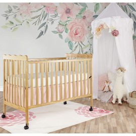 Dream On Me Carson Classic 3-in-1 Convertible Crib in Natural, Greenguard Gold Certified