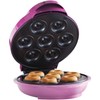 Brentwood TS-250 Mini Donut Maker Machine, Non-Stick, Pink